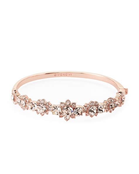 men's givenchy diamond bracelet|Givenchy rose gold bangle bracelet.